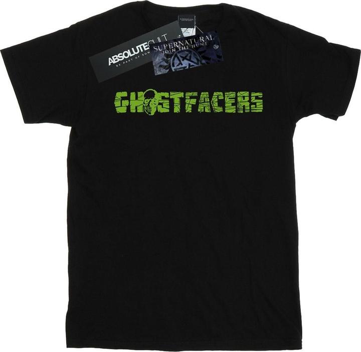 Immagine prodotto Supernatural Ghostfacers Logo Maglietta Ampia Donna (L)
