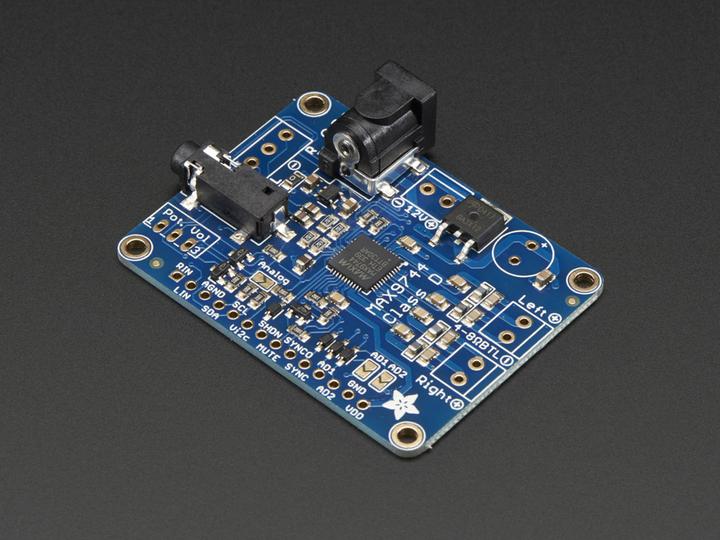 Actual product image Adafruit Stereo Class D Audio Amplifier MAX9744 (Add-on)