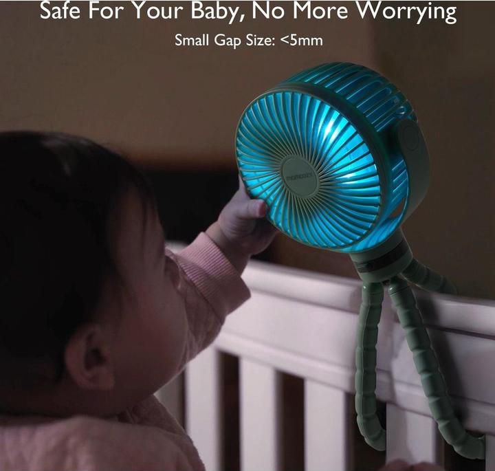 Actual product image Momcozy Portable Stroller Fan
