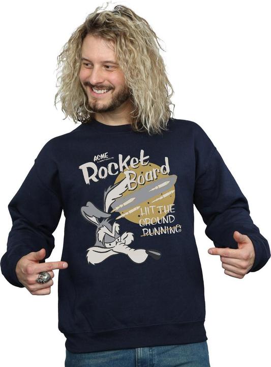 Produktbild Looney Tunes Wile E Coyote Rocket Board Sweatshirt (M)