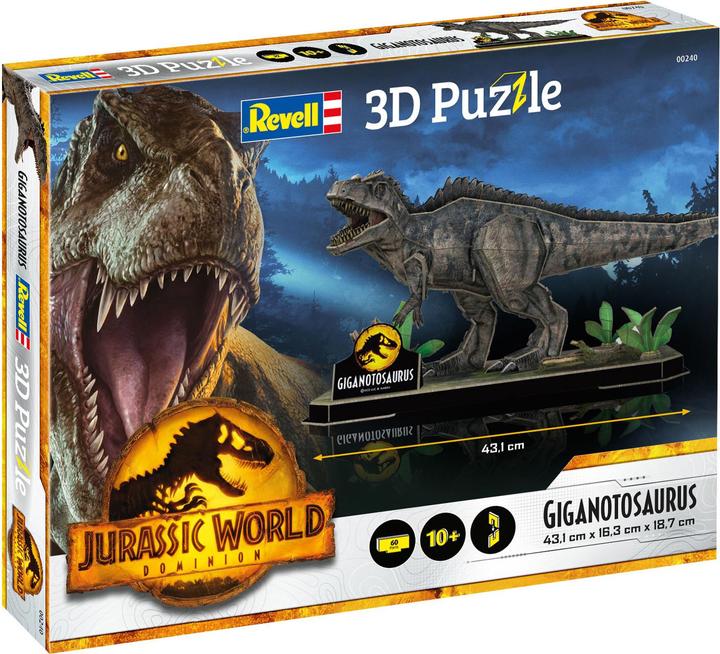 Immagine prodotto Revell Puzzle 3D di Jurassic World - Giganotosauro