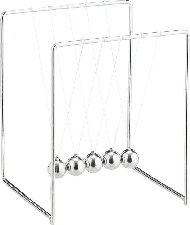 Relaxdays Pendule Newton (11 x 10,5 x 13,5 cm)