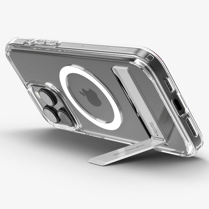 Actual product image Spigen Slim Armor Essential S MagFit iPhone 16 Pro Max Case Crystal Clear (Apple iPhone 16 Pro Max)