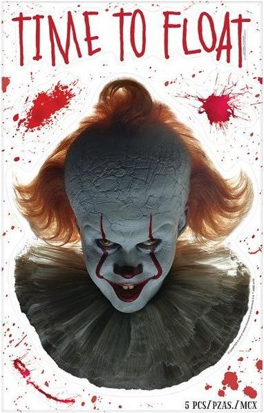 Immagine prodotto Amscan 5 Pennywise Fensterdeko Sticker