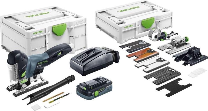 Actual product image Festool CARVEX PSC 420 HPC4,0 EBI-Set 18V Li-Ion accu decoupeerzaagmachine set in systainer - 120mm