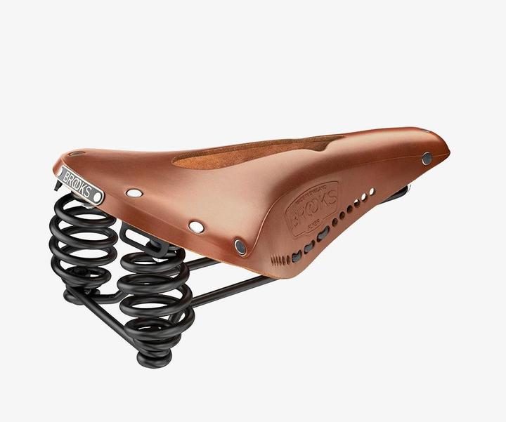 Produktbild Brooks Running BROOKS Fahrradsattel Flyer Carved, Honey