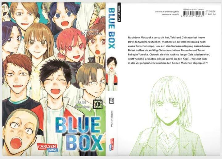 Actual product image Blue Box 10 (German, Kouji Miura, Antje Bockel, 2024)