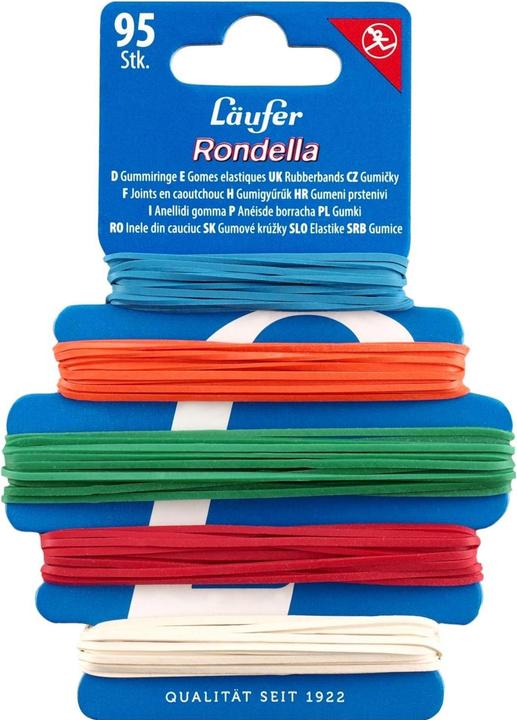 Produktbild Läufer Gummiringkarte Rondella (95 Stk.)