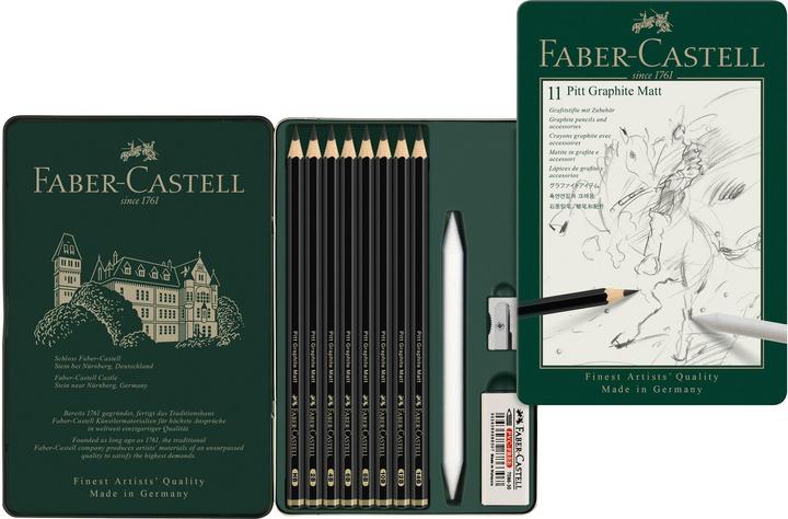 Image du produit Faber-Castell Crayon Graphite Set Graphite (2 mm, B, HB, 11 x)