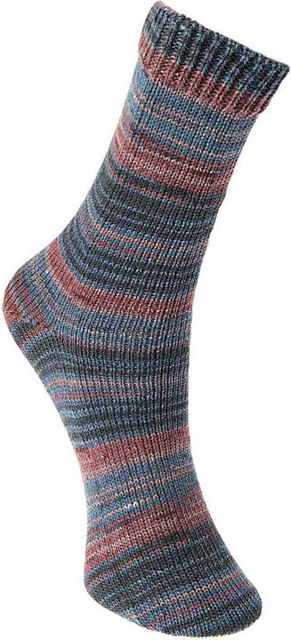 Actual product image Rico Design Wool Bamboo for socks 4-thread, 100 g, Petrol Berry (420 m)