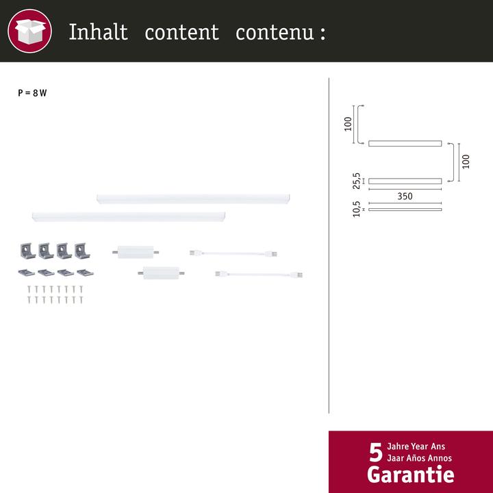 Actual product image Paulmann Unterbauleuchte Inline (500 lm)