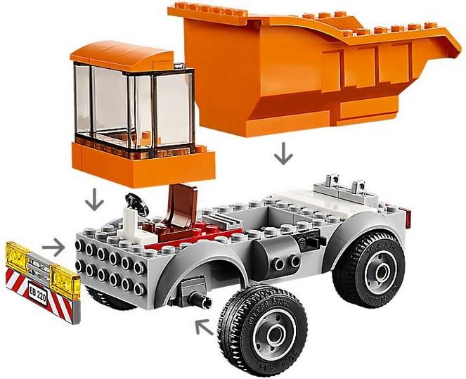 Actual product image LEGO Waste collection (60220, LEGO City)