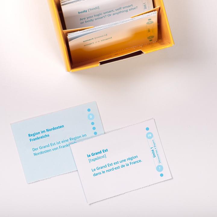 Produktbild Découvertes 4 Bayern (ab 2017) - Vokabel-Lernbox zum Schulbuch 4. Lernjahr (Französisch, Deutsch, 2022)