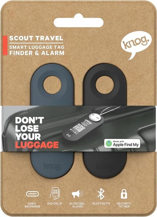 knog. Scout Travel Twin Pack Black/Green