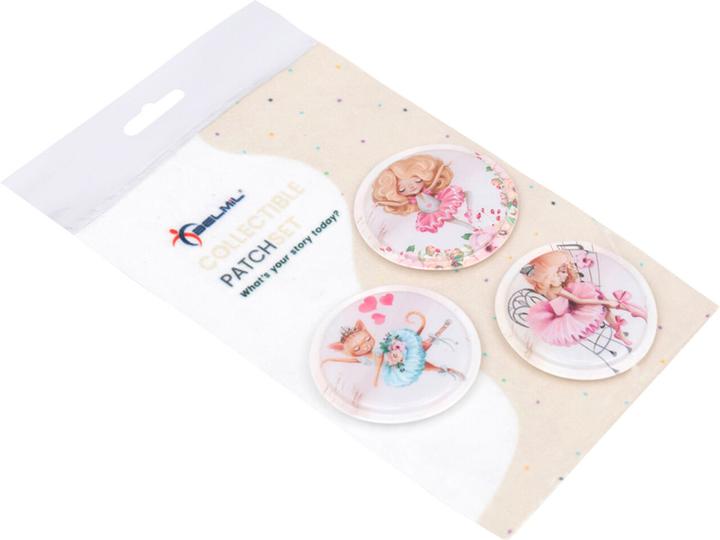 Actual product image Belmil Patch Set "Ballet" for School Backpack