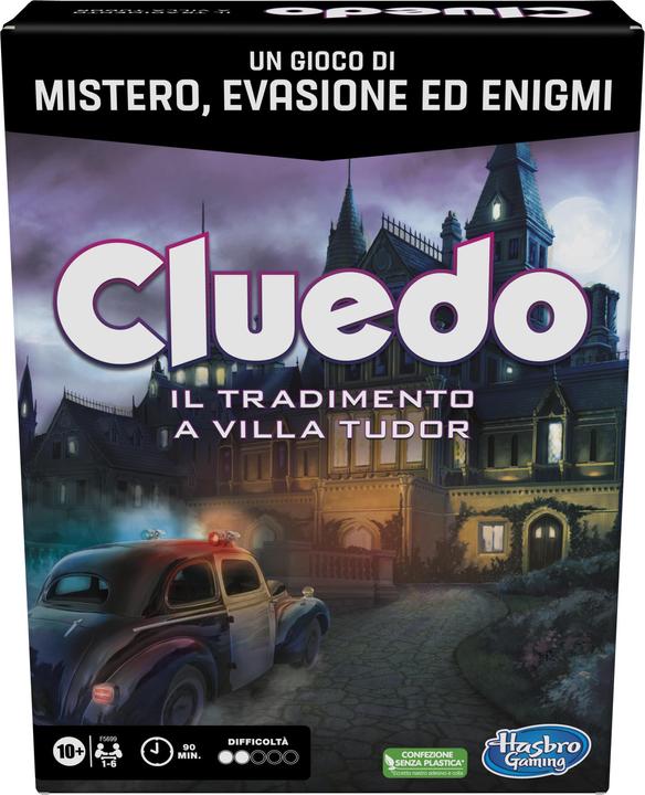 Immagine prodotto Hasbro Gaming Cluedo Betrayal in the Villa, un gioco di mistero ed enigmi, gioco da tavolo cooperativo per (Italiano)