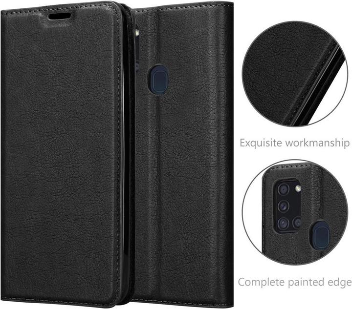 Actual product image Cadorabo Case Book Invisible Magnet (Samsung Galaxy A21s)