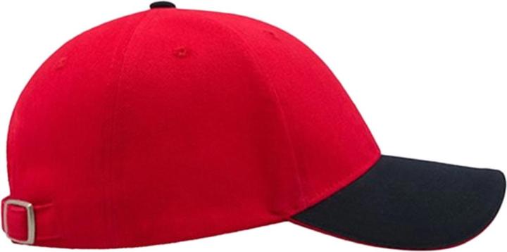 Actual product image Atlantis Liberty baseball cap with 6 brushed cotton panels (One size)