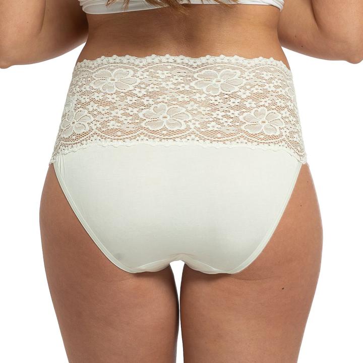 Actual product image Nina von C. 3 Pack Millefleurs Waist Briefs (38, M, pack of 3)