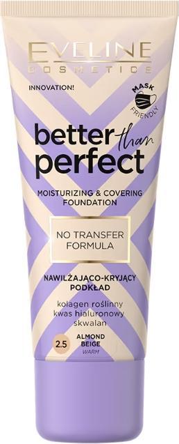 Actual product image Eveline Better Than Perfect Moisturising And Covering Foundation 2.5 30Ml