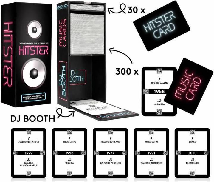 Produktbild Asmodée Hitster - Music Card Game (Englisch)