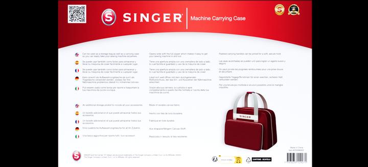 Actual product image Singer Universal Bag 617L Red