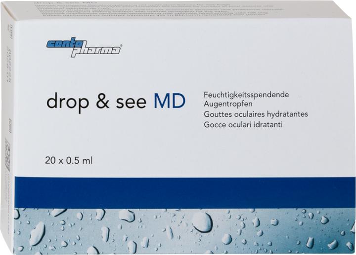 Produktbild Contopharm Comfort Lösung drop & see MD Gtt Opht (Hartlinsenpflege, 10 ml)