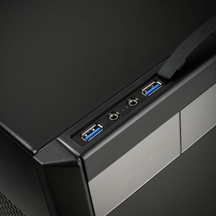 Produktbild Silverstone SST-SG11B Sugo USB3.0 - schwarz (mATX, Mini-ITX)