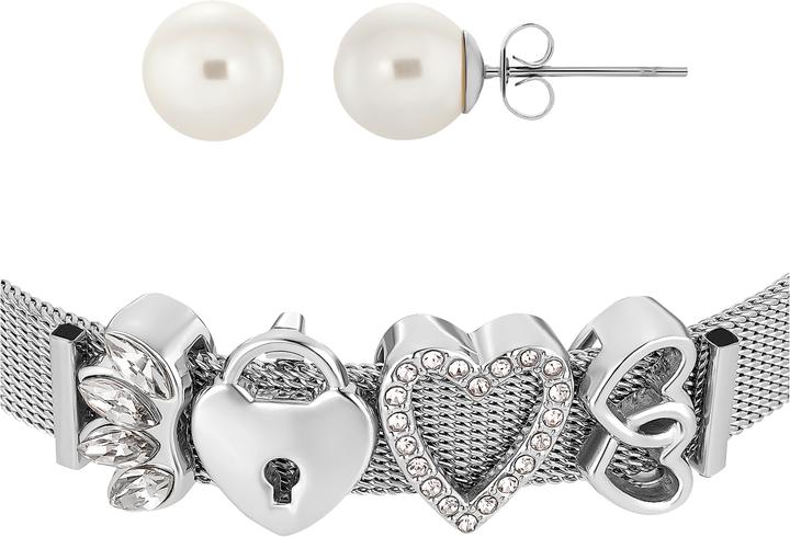 Actual product image Heideman Set Milanaise silver coloured (100% stainless steel)