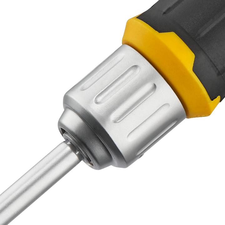 Actual product image Stanley Interchangeable bit flat screwdriver set, 12 pieces (Pozidriv cross recess (PZ), Port, Phillipps cross recess (PH))