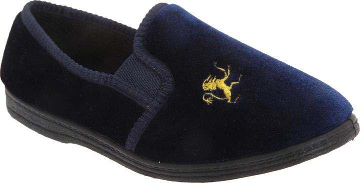 Actual product image Universal Textiles Kyle boys' slippers with lion motif (38)