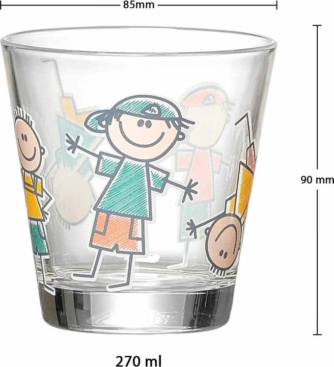 Immagine prodotto Ritzenhoff & Breker Trinkgläser Boys & Girls BEST FRIENDS (0.27 l, 6 x)