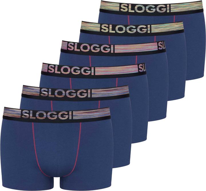 Immagine prodotto Sloggi Boxer casual aderenti alla figura - 18450 (S, confezione da 6)