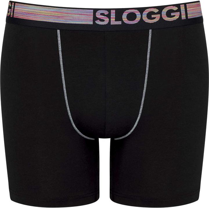 Produktbild Sloggi Boxershort Casual Figurbetont GO ABC NATURAL H Short 6P (S, 6er Pack)