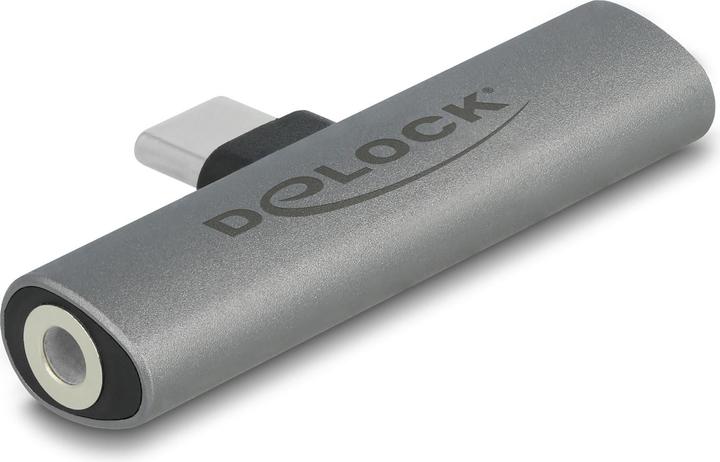 Actual product image Delock USB Type-C to jack socket and USB Type-C (USB Type C, 3.5mm socket)