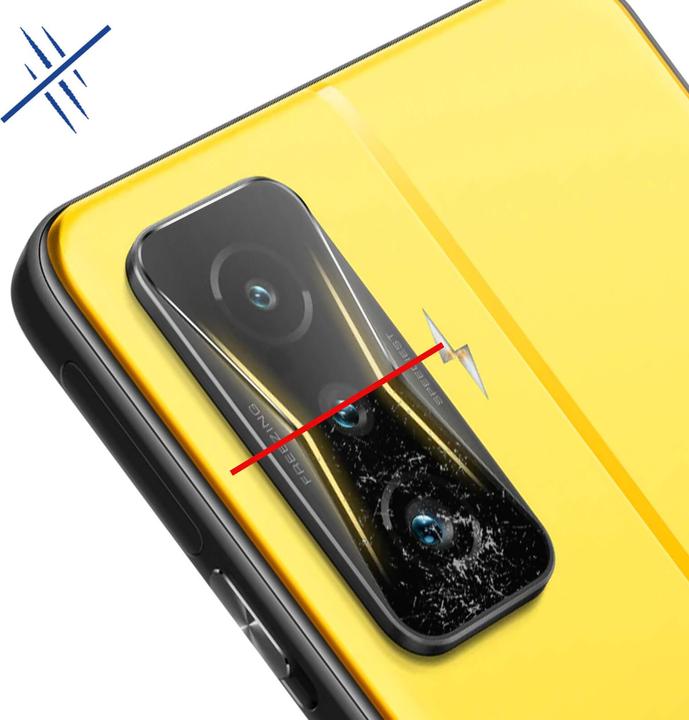 Actual product image 3MK Camera protection glass, camera glass (1 Piece, Xiaomi Redmi K50 Gaming, Xiaomi Poco F4 GT)