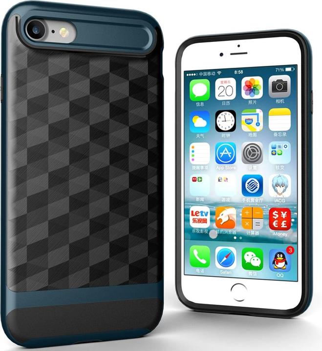 Actual product image König Design Apple iPhone SE 2020 Case Mobile Cover Protective Case Cover Blue (Apple iPhone SE (2nd Gen))