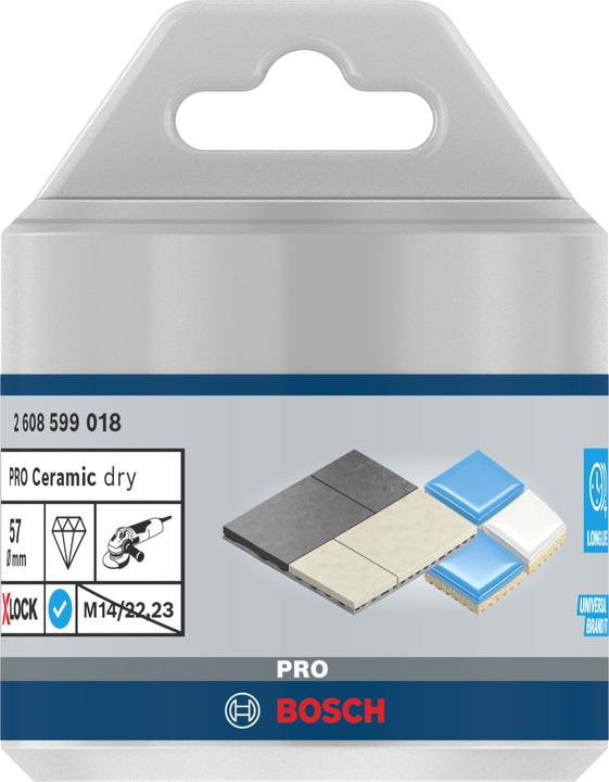 Produktbild Bosch Professional Zubehör PRO Core Cutter dry X-Lock, 57 x 35 mm (57 Millimeter)