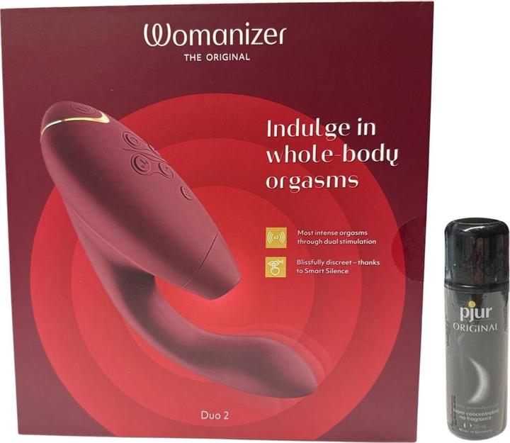 Actual product image Womanizer Duo 2 Bordeaux Set