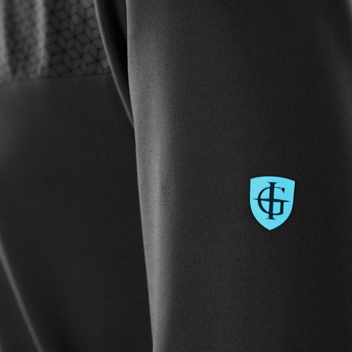 Immagine prodotto Island Green Maglietta di Base Golf Astratta Collo a Cerniera Uomo (M)