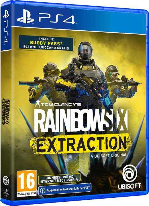 Image du produit Ubisoft Rainbow Six Extraction Standard Anglais, Italien PlayStation 4 (PS4, EN)