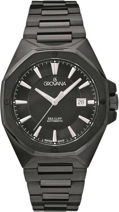 Produktbild Grovana Sea Cliff-Kollektion – Automatikuhr, hergestellt in der Schweiz (Swiss Made)