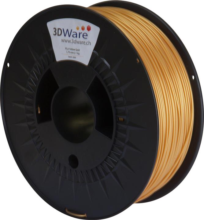 Produktbild Dutch Filaments Filament (PLA, 1.75 mm, 1000 g, Gold)