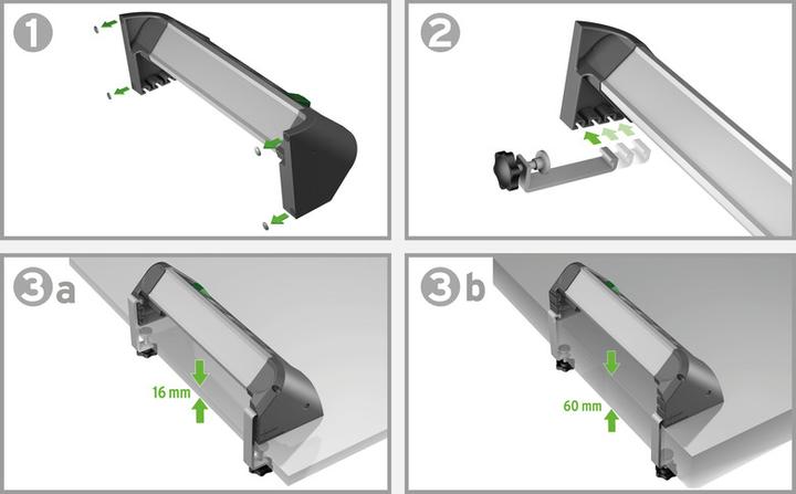 Immagine prodotto Brennenstuhl ALU-Office-Line 4gang, USB 3.1A *EN* 60kA/o.filter - 1,8m H05VV-F3G1,5 (4 x, CEE7, 1.80 m)