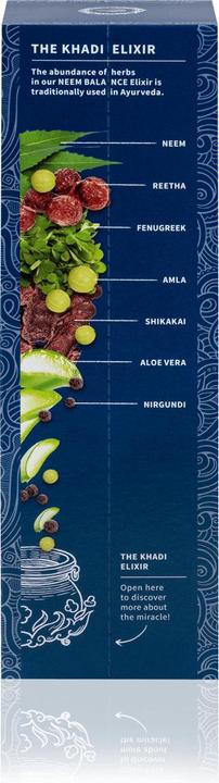 Actual product image Khadi Neem (210 ml, Liquid shampoo)
