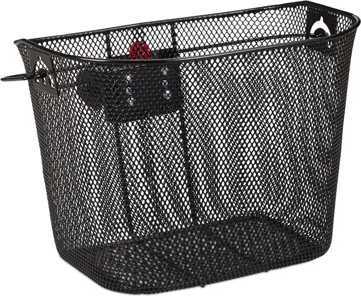 Immagine prodotto Relaxdays Cestino da bicicletta anteriore (25 l)