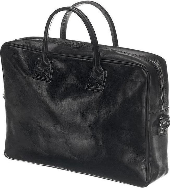 Image du produit Mutsaers ® Leder -Laptop -Tasche - The Sleeve Plus - Aktetas - Werkas - Schwarz - 13,3 Zoll (13.30")