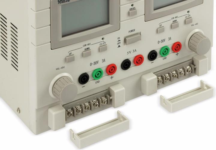 Image du produit QuatPower Alimentation LN-3003XIII 2x 0...30V-, 0...3A, 5V-/3A, Ser/Par