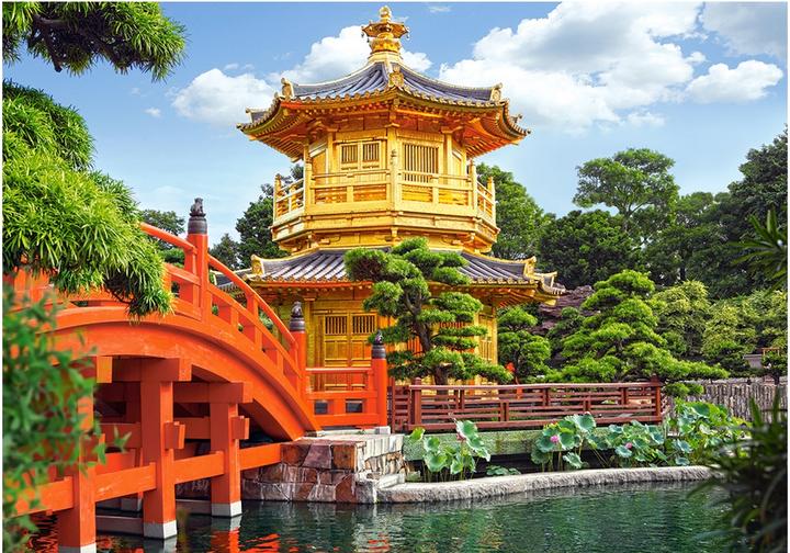 Actual product image Castorland Beautiful China, Puzzle 500 pieces (500 pieces)