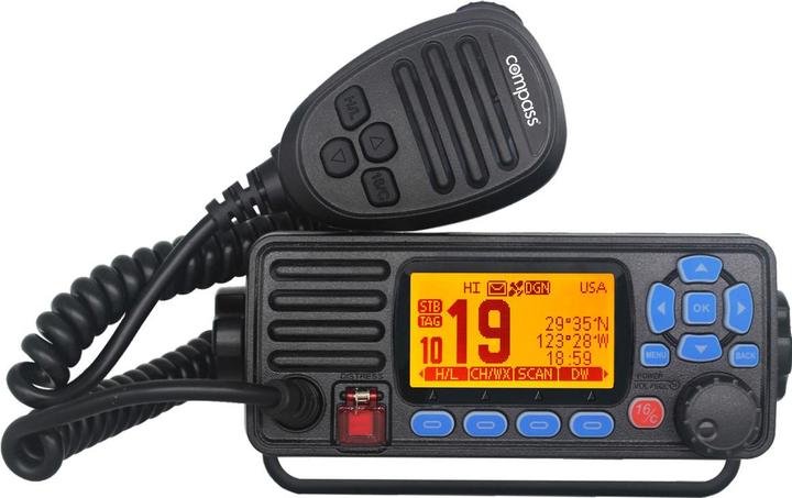 Actual product image Compass CX-800" marine radio GPS